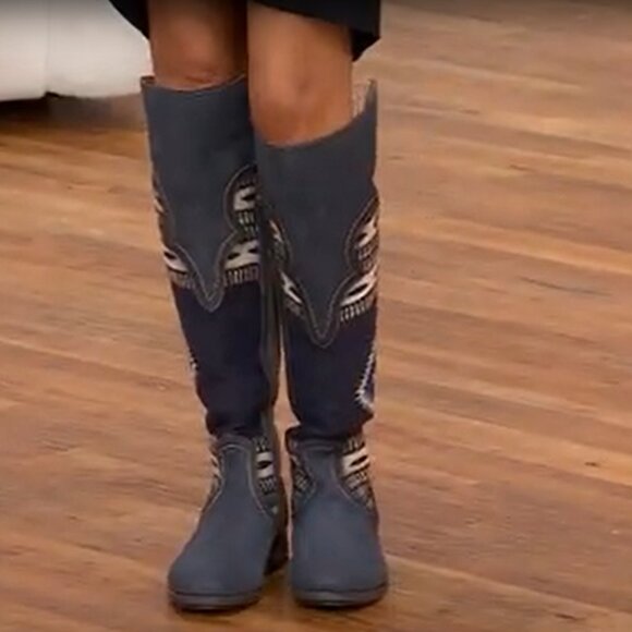 New BORN Lucero Over the Knee Boot $310 RETAIL 261 7M4 - Picture 9 of 11